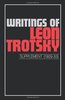 Writings of Leon Trotsky Supplement [1929-33]